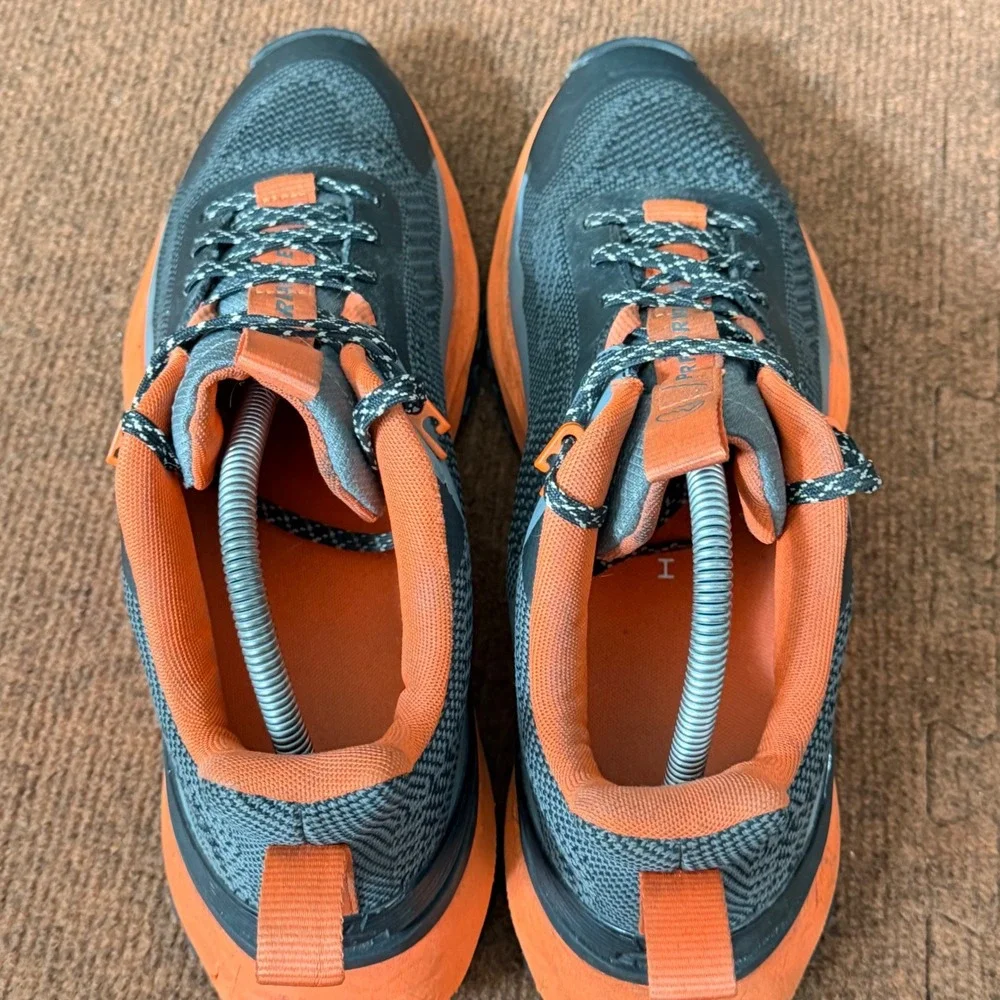 Timberland Motion Access Mens 10.5 Grey Orange Trail Hiking Shoes TB0A6DJKENO A-